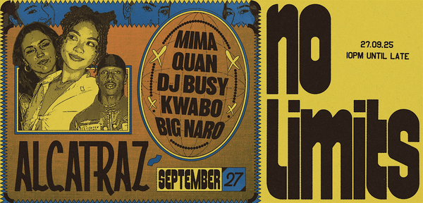 No Limits: September Happs @ Alcatraz  W/ Dj Busy, Quan, Kwabo +More