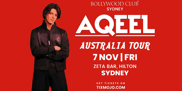 Bollywood Club Presents DJ AQEEL LIVE at Zeta Bar Hilton, Sydney
