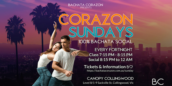 100% Bachata Social - Corazon Sunday