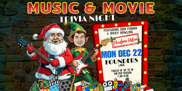 Christmas Edition! Music & Movie Trivia with Don Fisher & Ricky Howling