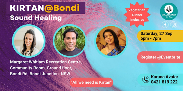 Kirtan, Sound healing @ Bondi
