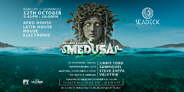 Medusa: At Sea // Sunday 12 October / Season Launch // on SEADECK