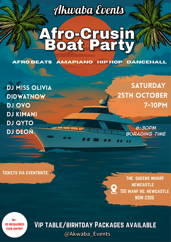 Afro-Cruisin Boat Party