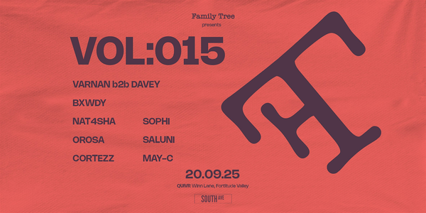 Family Tree VOL:015 | LANEWAY DAY PARTY | Afro - Baile - Jersey - UKG - RnB