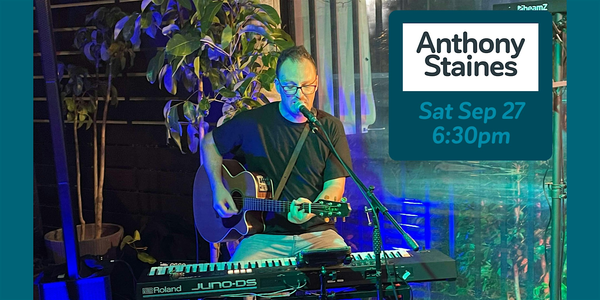 Live Music on The Terrace w/ Anthony Staines