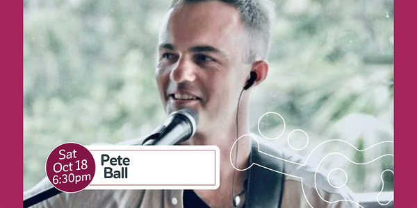 Live Music on The Terrace w/ Pete Ball