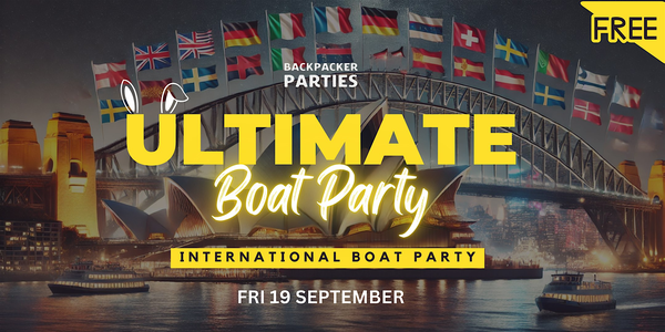 The Ultimate Backpacker & International Boat Party + FREE After Party