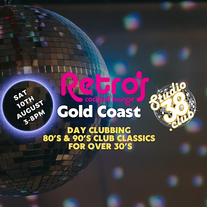 Studio 38 Presents Daytime Clubbing for over 30s