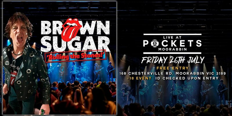 [FREE EVENT] BROWN SUGAR Presents The Rolling Stones Hits! LIVE