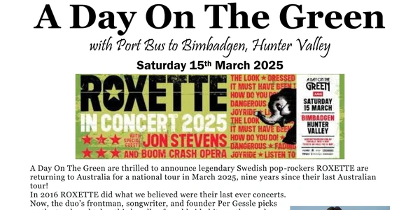 A Day On The Green - Roxette