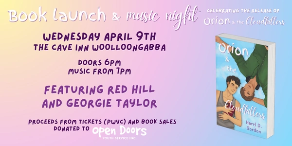Orion & the Cloudkillers - Book Launch & Music Night
