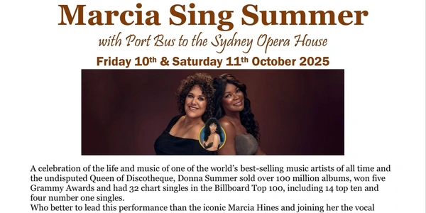 Marcia Sings Summer  Sydney Opera House Escape