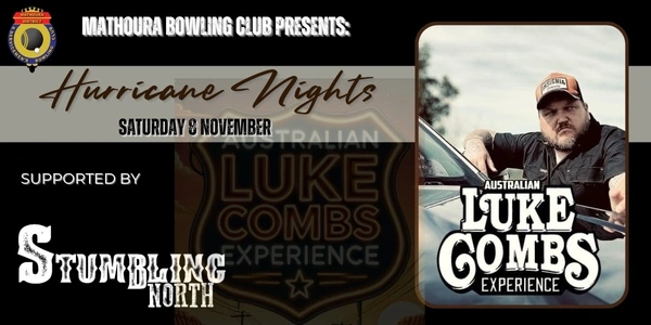 Hurricane Nights, the Australian Luke Combs Experience
