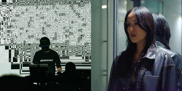 Ryoji Ikeda ultratronics [live set] / CORIN presents DIWA [live AV]