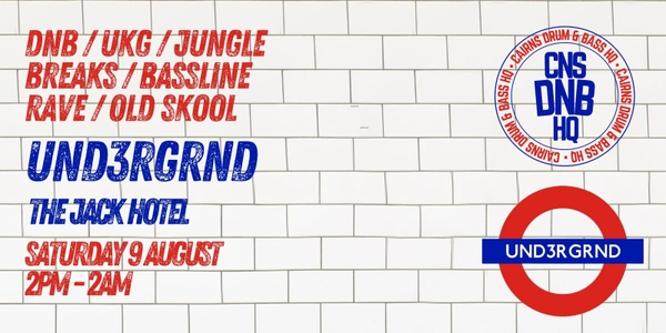 UND3RGRND FESTIVAL / DnB / UKG / JUNGLE / BREAKBEAT / RAVE / 4th October 2025