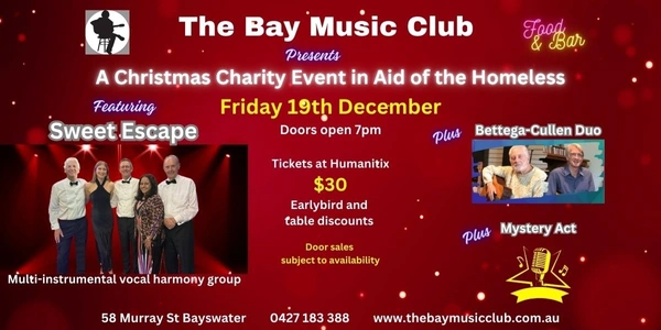 Christmas Charity Show in aid of the Homeless