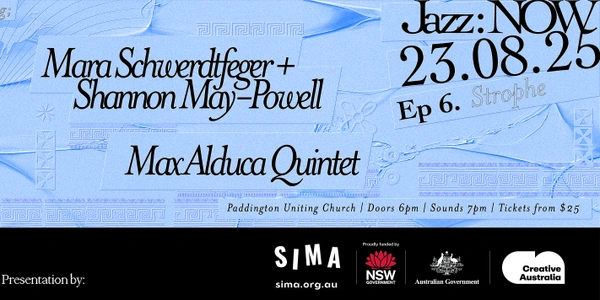Jazz:NOW - STROPHE featuring Mara Schwerdtfeger/Shannon May-Powell + Max Alduca Quintet