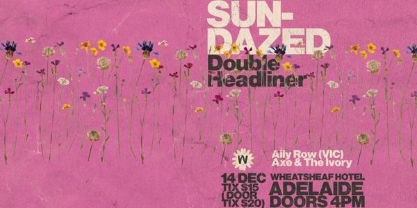 SUN-DAZED: Folk pop arvo with Ally Row x Axe & The Ivory