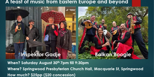 Balkan Music and Dance with Balkan Boogie and InspeKtor Gadje