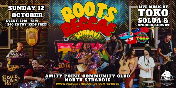 Roots Reggae Sunday at Amity Point Community Club