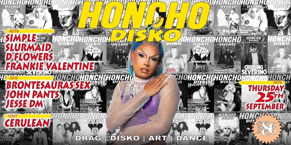 HONCHO DISKO Melbourne Thursday 25th September - Grand Final Eve