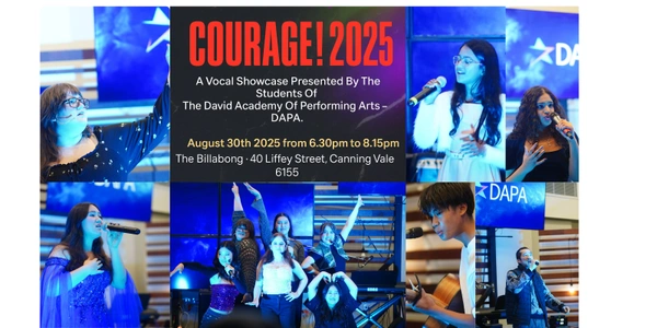 Courge! 2025 - A Vocal Showcase Presented By The Students Of The David Academy Of Performing Arts (DAPA)