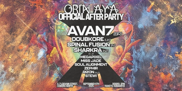 Orin Aya Official Afterparty - Melbourne