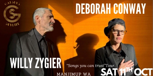 Deborah Conway & Willy Zygier “Songs You Can Trust” Tour