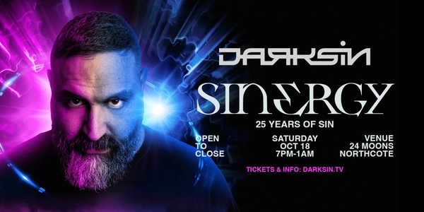 SINERGY | DARK SIN OPEN TO CLOSE |  25 YEARS OF SIN | 18 OCTOBER 2025