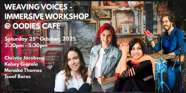Weaving Voices 2025 - Immersive Voice Workshop At Oodies Cafe (Bundaberg)