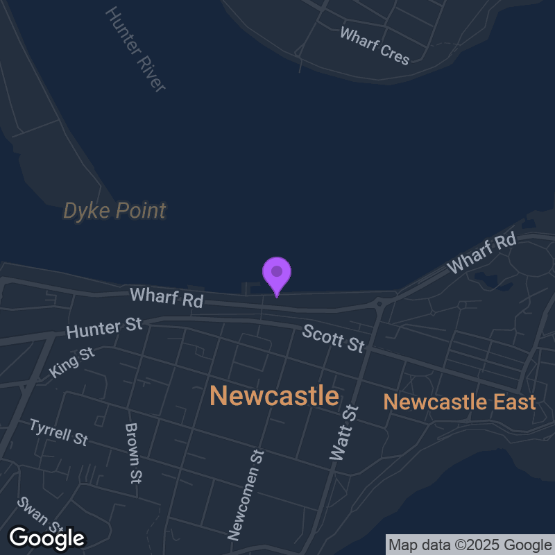 Calmer (Newcastle - Queens Wharf Ferry Terminal)