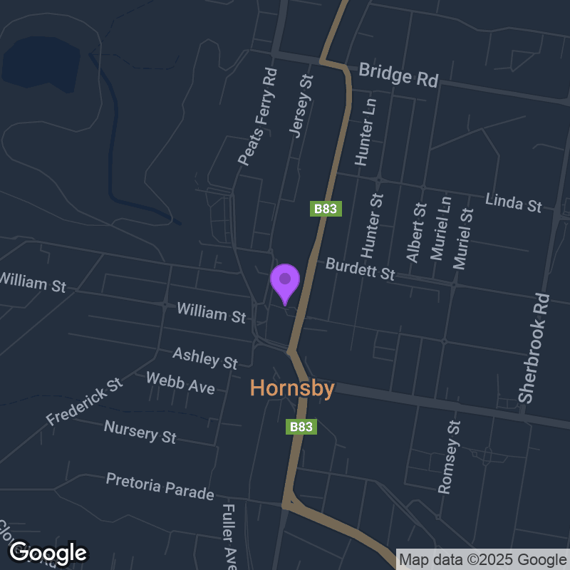 Hornsby Railway Station