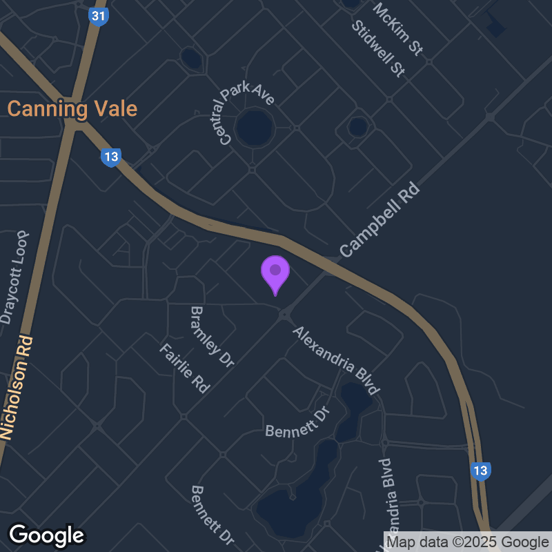 Billabong in Canning Vale